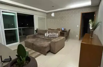 Apartamento semi mobiliado disponível para locação no bairro no morada da colina em uberlândia-mg