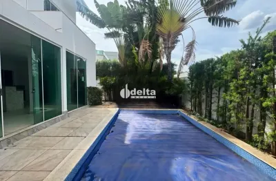 Casa em condomínio com 3 suíte disponível para locação no bairro nova uberlândia em uberlândia-mg