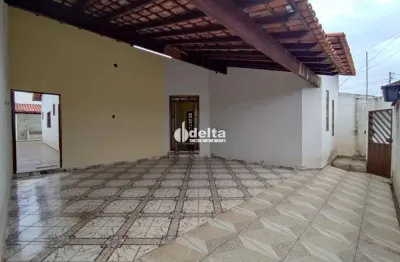 Casa com 3 quartos sendo 1 suíte, disponível para locação no bairro jardim patrícia em uberlândia-mg