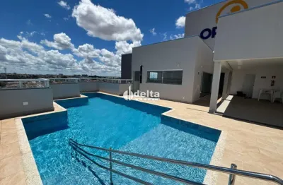Apartamento com 2 quartos sendo 1 suíte, disponível para locação no bairro santa mônica em uberlândia-mg