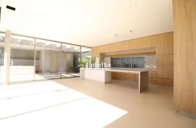 Casa residencial com 3 suítes, disponível para locação no bairro jardim inconfidência em uberlândia-mg.