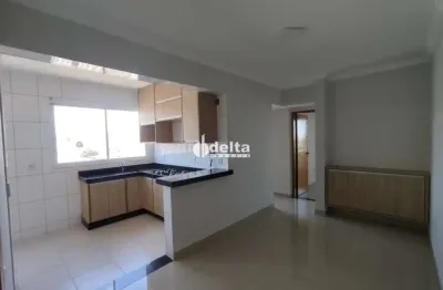 Apartamento com 2 quartos sendo 1 suíte, disponível para locação no bairro Santa Mônica em Uberlândia-MG