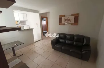 Apartamento mobiliado com 2 quartos disponível para locação no bairro Gávea Sul em Uberlândia-MG
