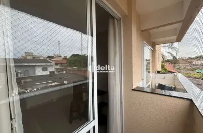Apartamento mobiliado com 2 quartos disponível para locação no bairro Santa Mônica em Uberlândia-MG
