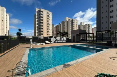 Apartamento com 2 quartos e1 suíte disponível para locação no bairro Laranjeiras em Uberlândia-MG