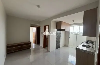 Apartamento com 2 quartos sendo 1 suíte disponível para locação no bairro Daniel Fonseca em Uberlândia-MG