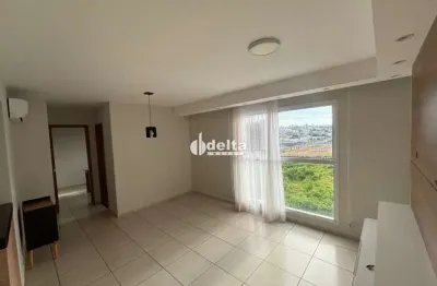 Apartamento semi mobiliado com 2 quartos, disponível para locação no bairro Jardim Inconfidência em Uberlandia-MG