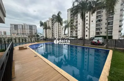 Apartamento com 2 quartos sendo 1 suíte disponível para locação no bairro Grand Ville em Uberlândia-MG