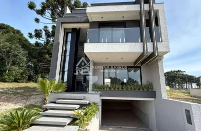 Sobrado com 3 dormitórios à venda, 290 m² por r$ 1.550.000,00 - costeira - são josé dos pinhais/pr