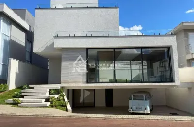 Sobrado alto padrão novo no condomínio residencial boulevard bacacheri.