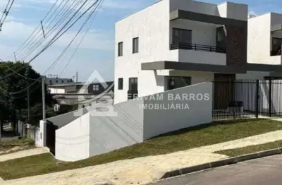 Sobrado com 3 dormitórios à venda, 127 m² por r$ 812.000,00 - atuba - curitiba/pr