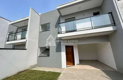 Sobrado com 3 dormitórios à venda, 119 m² por r$ 695.000,00 - vila varginha - pinhais/pr