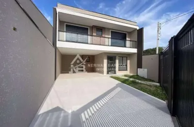 Sobrado com 3 dormitórios à venda, 202 m² por r$ 1.270.000,00 - cidade jardim - são josé dos pinhais/pr