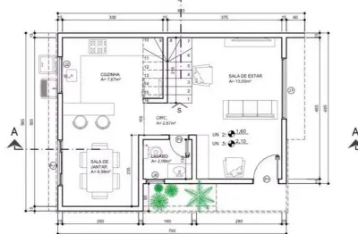 Sobrado com 3 dormitórios à venda, 115 m² por r$ 575.000,00 - atuba - curitiba/pr