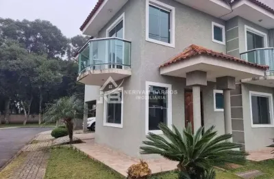 Sobrado com 4 dormitórios à venda, 219 m² por r$ 795.000,00 - santa terezinha - fazenda rio grande/pr