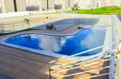 Apartamento no novo geisel com 2 quartos com e sem suíte, lazer