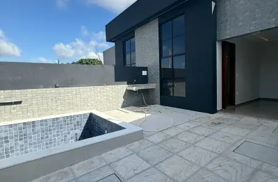 Excelente casa de alto padrão no colibris com 3 quartos sendo 2 suítes com piscina