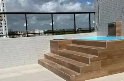 Cobertura com 2 quartos à venda na Rua José Nunes Machado, 100, Aeroclube, João Pessoa