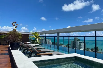 Apartamento em camboinha com 2 quartos sendo 1 suíte, lazer completo, próximo ao mar