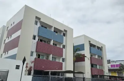 Apartamento no parque do sol/valentina com 2 quartos sendo 1 suíte com armários