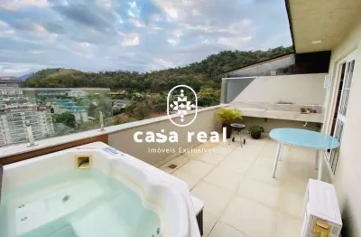 Cobertura exclusiva à venda no granja brasil em itaipava, petrópolis – vista livre