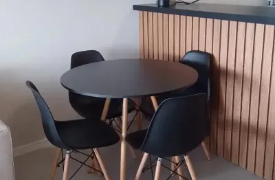 Aluga-se flat l´etoile em alphaville, 62m², com sacada e vista livre