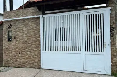 Casa para venda em itanhaém, jardim corumbá, 2 dormitórios, 1 suíte, 1 banheiro, 2 vagas