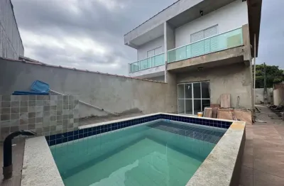 Casa para venda em itanhaém, jardim américa, 2 dormitórios, 2 suítes, 1 banheiro, 2 vagas