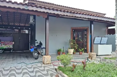 Casa para venda em itanhaém, palmeiras, 3 dormitórios, 1 suíte, 2 banheiros, 4 vagas