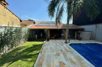 Casa para venda em itanhaém, jardim jamaica, 2 dormitórios, 1 suíte, 1 banheiro, 3 vagas