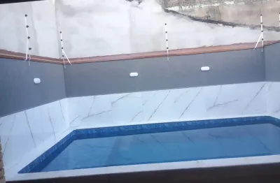Casa para venda, itanhaém / sp. possui : 02 dormitórios e piscina