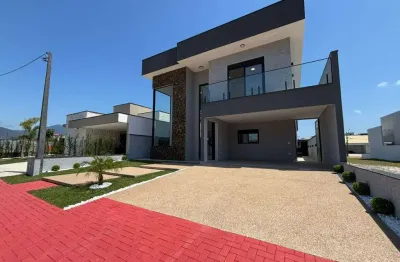 Casa alto padrão para venda em peruíbe, flora rica 1, 4 dormitórios, 4 suítes, 1 banheiro, 4 vagas