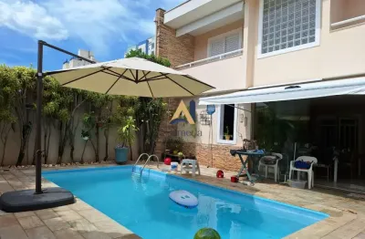 Sobrado para venda no bairro parque das flores, com 4 suítes, piscina e 4 vagas