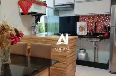 Apartamento com 2 dormitórios à venda, 56 m² por r$ 255.000 - vila são francisco - hortolândia/sp