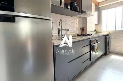 Apartamento 2 dormitórios com suite, varanda região rosolem hortolândia