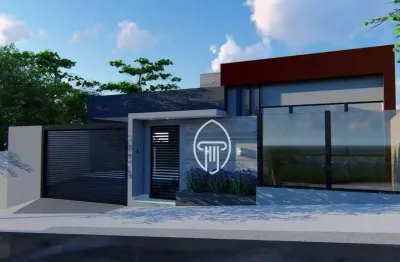 Casa nova com 3 quartos de 180 m² por r$ 650.000 - residencial frangão - ibiporã/pr
