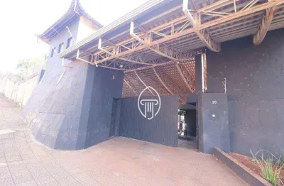 Casa com 7 dormitórios para alugar, 2000 m² por r$ 20.000,00/mês - indústrias leves - londrina/pr