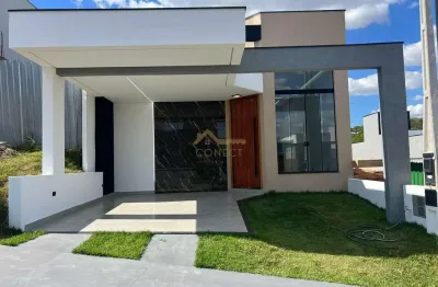 Casa em condomínio no jardim eucaliptos em sorocaba, 102m²,  03 dormitórios, 01 suíte , 02 vagas de garagem.