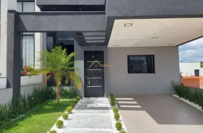 Casa em condomínio no jardim eucaliptos em sorocaba, 120m²,  03 dormitórios, 01 suíte , 02 vagas de garagem.