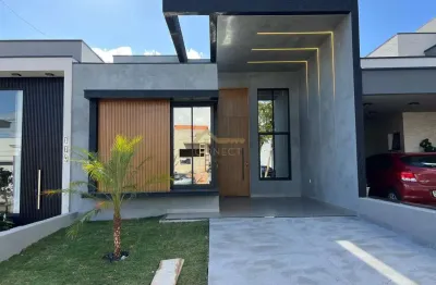 Casa em condomínio no jardim santa marta em sorocaba, 154m²,  03 dormitórios, 01 suíte , 02 vagas de garagem.