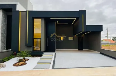 Casa em condomínio no residencial pampulha - sorocaba, 185m², 03 dormitórios, 03 suítes , 04 vagas de garagem.