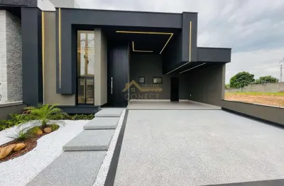 Casa em condomínio no residencial pampulha - sorocaba, 185m², 03 dormitórios, 03 suítes , 04 vagas de garagem.