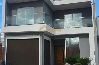 Sobrado de condomínio em cajuru do sul - sorocaba, sp 255m2-  3 dormitórios-1 suíte master com hidro - 5 banheiros e 3 vagas