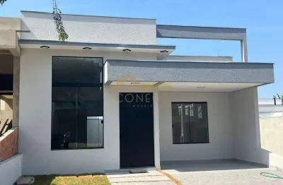 Casa à venda no condomínio terras de são francisco – sorocaba/sp! 160m² de terreno | 105,70m² de área construída