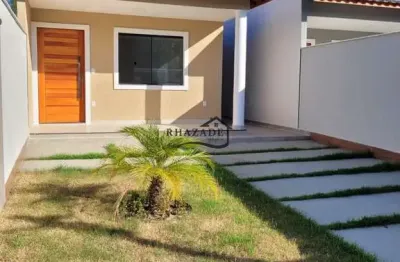 Casa com 2 dormitórios à venda, 240m² por r$480.000 - barroco - maricá/rj