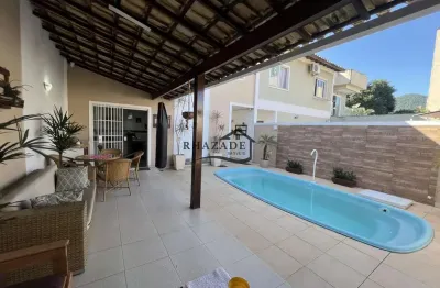 Excelente casa 3 quartos, piscina em serra grande, itaipu - niterói.