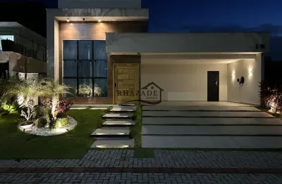 Casa moderna e sustentável, em condomínio alphaville