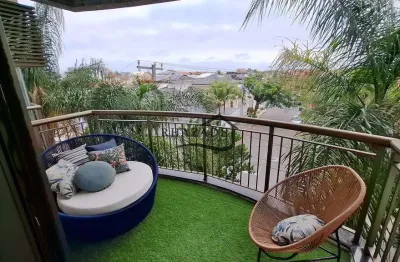 Flat com 1 quarto à venda porteira fechada, 50 m² - camboinhas - niterói/rj