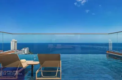 Rivê com 3 ou 4 quartos e um rooftop espectacular para o mar do rio vermelho - salvador-ba