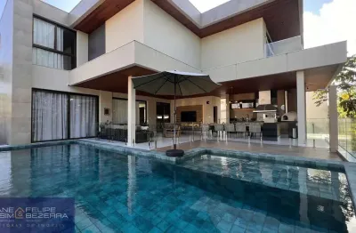 Casa com 5 suítes à venda, 739 m² por r$ 10.500.000 - alphaville - salvador/ba